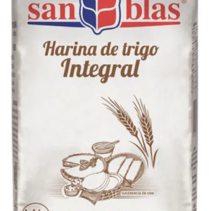HARINA DE TRIGO INTEGRAL, BOLSA DE 1 KILOGRAMO